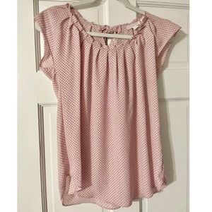Lauren Conrad pink top